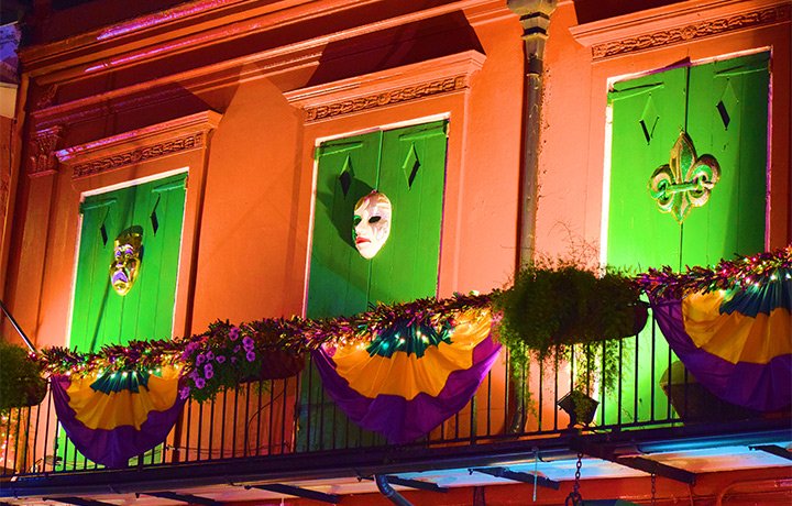 Bourbon St. Balcony