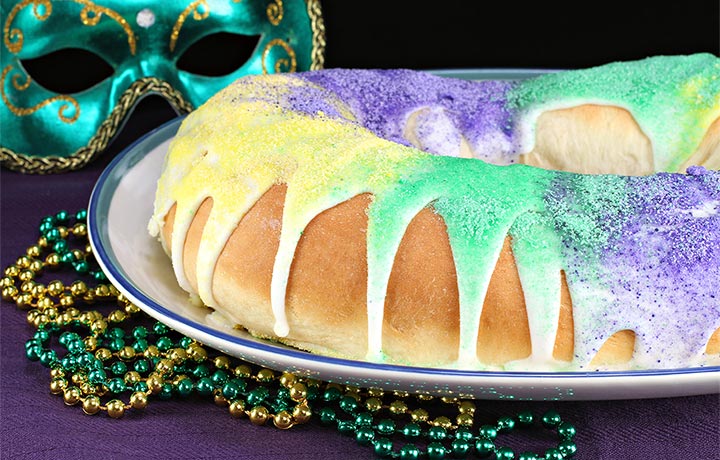 New Orleans King Cake